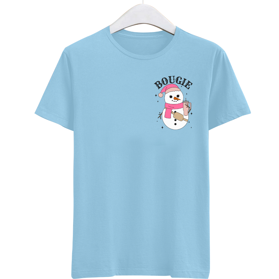 **Holiday Drink Pocket Design T-Shirt