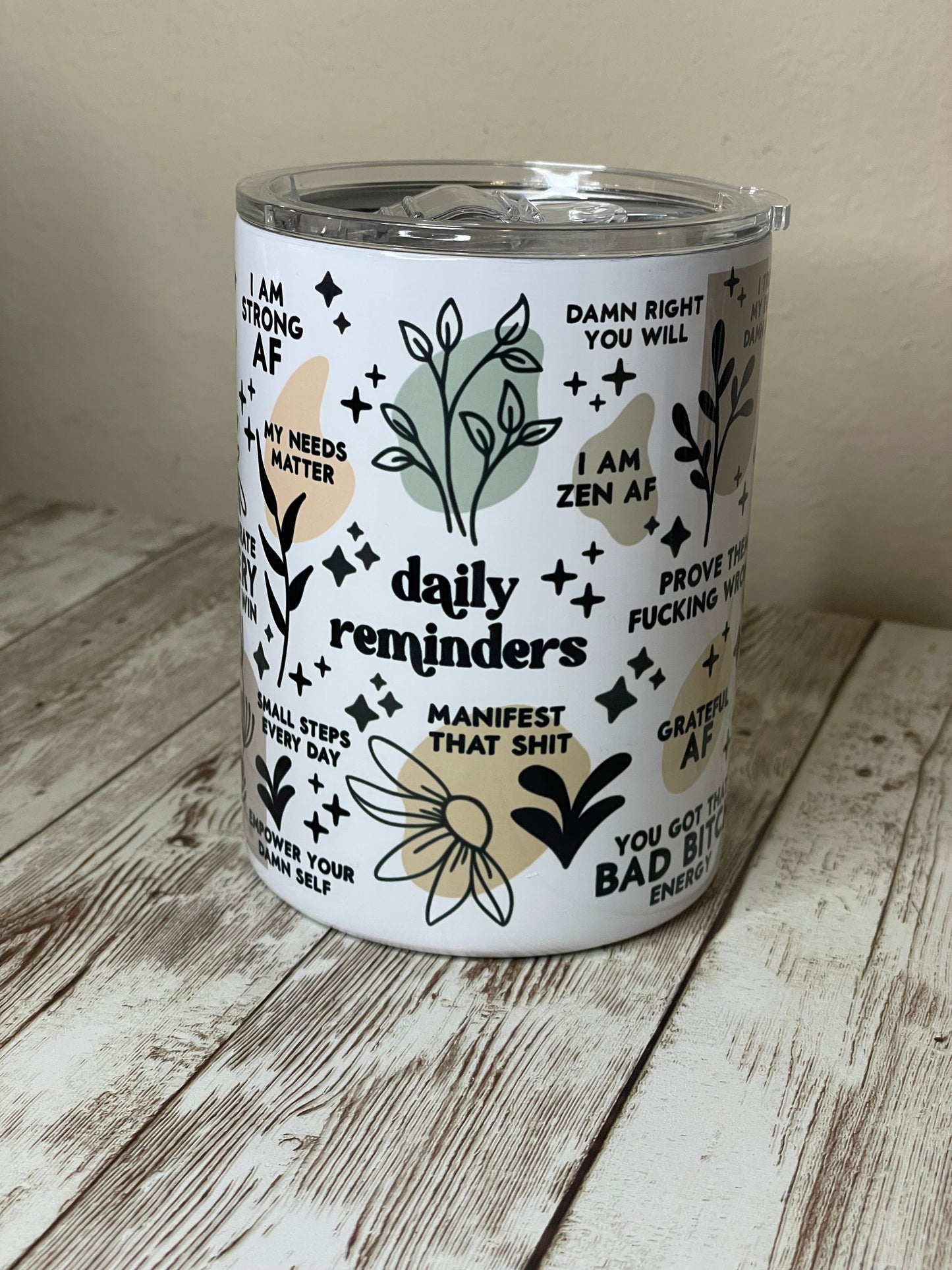 BB Daily Reminders Tumbler Mug