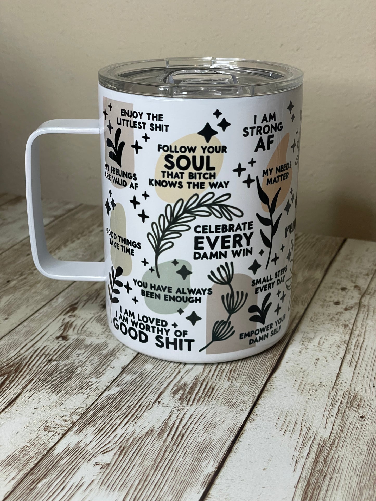 BB Daily Reminders Tumbler Mug