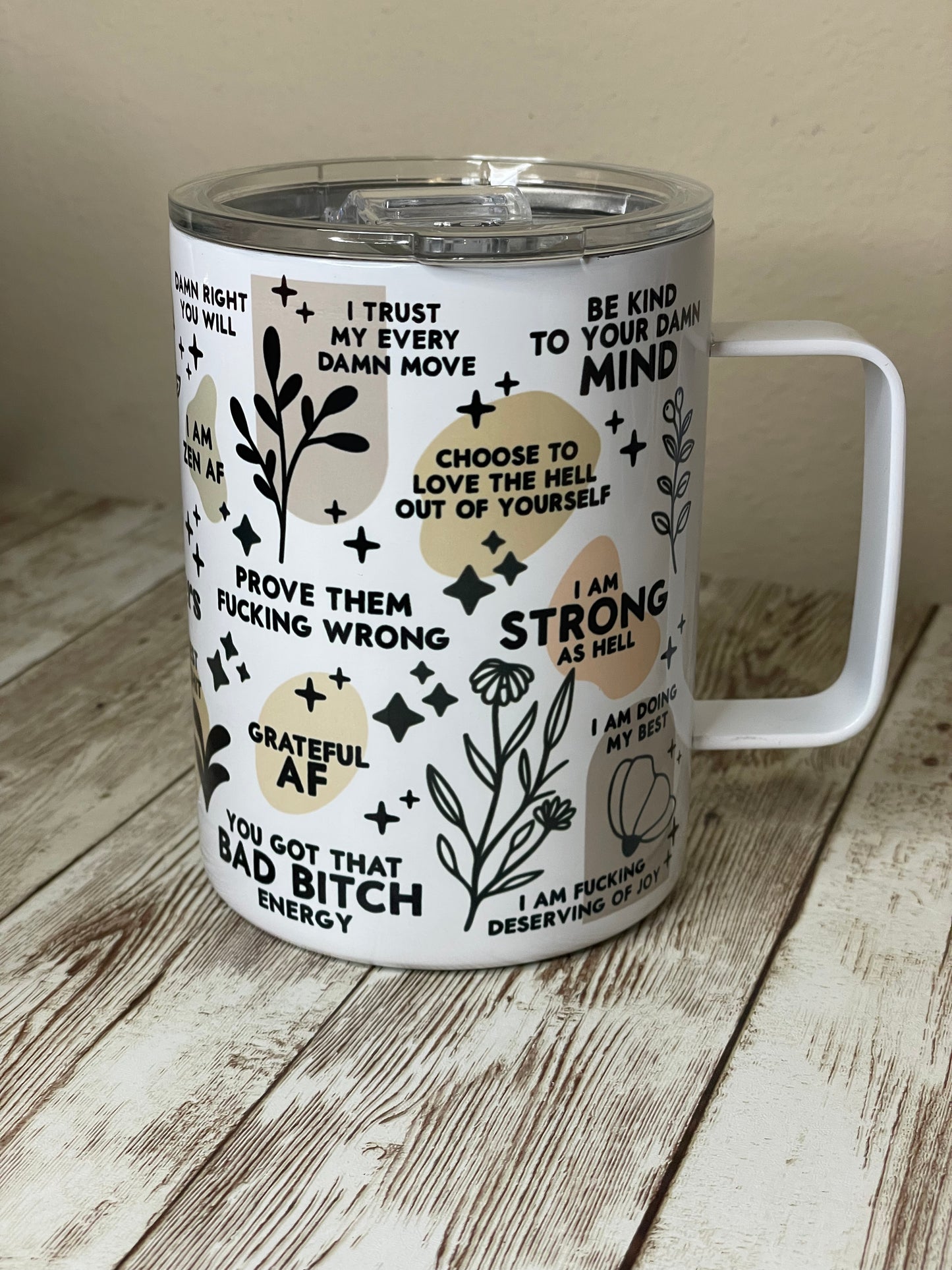 BB Daily Reminders Tumbler Mug